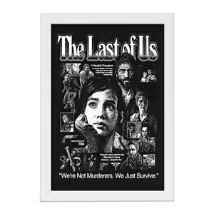 تابلو خندالو طرح لست آف آس (The Last Of Us) کد F13502