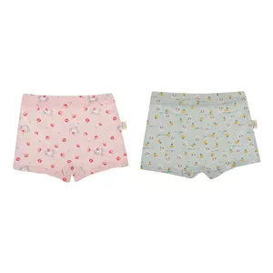 شورت پادار دخترانه مدل LA60 بسته 2 عددی