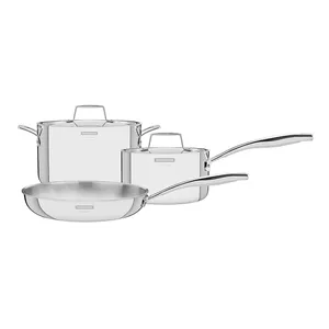 سرویس قابلمه و تابه 5 پارچه ترامونتینا مدل GRANO