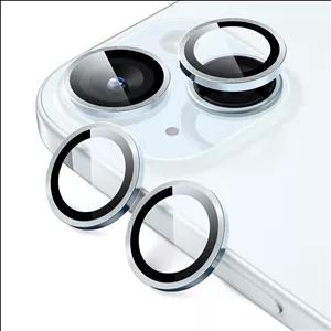 محافظ لنز دوربین فلزی مدل Objektif مناسب برای گوشی موبایل اپل IPhone 15