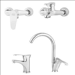 ست شیرآلات مارگاریت مدل اریس مجموعه چهار عددی