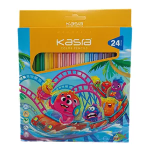 مداد رنگی ۲۴ رنگ کسری کد 024