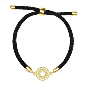 دستبند زنانه هایکا مدل دایره و خورشید کد d.ha402