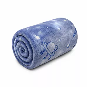 پتو شب نما 1 نفره مدل سیاره کهکشانی سایز 160×220 سانتی متر