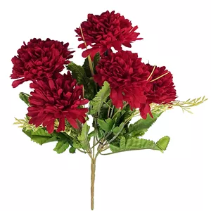 گل مصنوعی مدل بوته 5 گل میخک 012