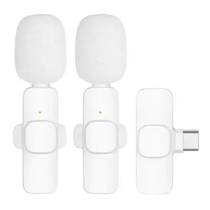 میکروفون  یقه ای مدل K9 Dual با درگاه اتصال تایپ سی