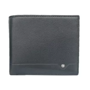 کیف پول مون بلان مدل افقی چرم طبیعی کد 549