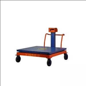 ترازو فروشگاهی نیکو مدل 1تن بزرگ چرخدار میدانی