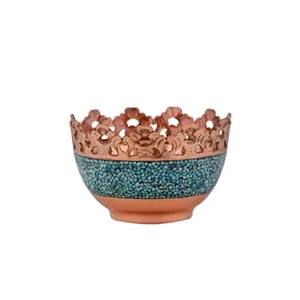 کاسه فیروزه کوبی آقاجانی  کد F027