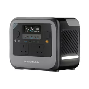 پاوراستیشن 700 وات پاورولوژی مدل PWGC700GY ظرفیت 10600 میلی‌ آمپر ساعت