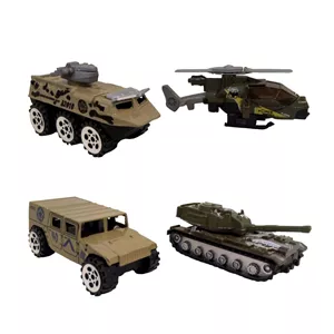 ماشین بازی مدل نظامی کد 190AS مجموعه 4 عددی