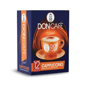 کاپوچينو کلاسیک دون کافه - 25 گرم بسته 12 عددی
