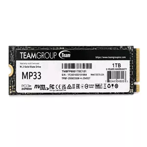 اس اس دی اینترنال PCIe Gen3 x4 تیم گروپ مدل TM8FP6001T0C101 M2 ظرفیت 1 ترابایت