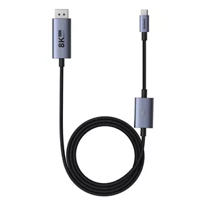 کابل تبدیل DisplayPort به USB-C بیسوس مدل BS-OH176 طول 1.5 متر
