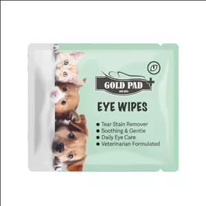 پد مرطوب حیوانات خانگی گلدپد مدل ساشه ای مناسب چشم بسته ۱۰۰ عددی