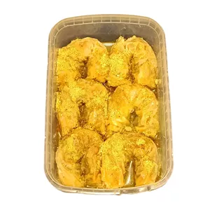 باقلوای لوکس سه مغز زعفرانی - 700 گرم 