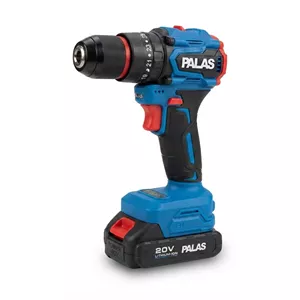 دریل پیچ گوشتی شارژی چکشی ۱۰ میلیمتری  ۲۰ ولت پالاس مدل P2420