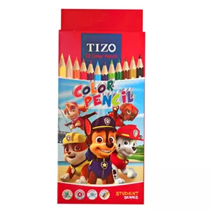 مداد رنگی 12 رنگ تیزو مدل STUDENT