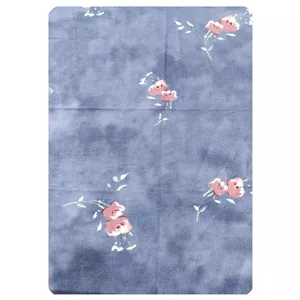 ملحفه کتان نخ رزین تاژ مدل ایزابل دو نفره سایز 235x235 سانتی‌متر