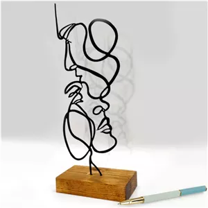 تندیس نیتا متال طرح دو چهره