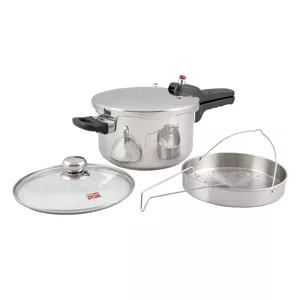 زودپز پارس استیل مدل کف سه لایه گنجایش  4.5 ليتر