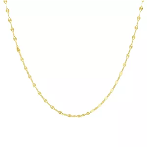 زنجیر پولکی طلا 18 عیار زنانه پولک مدل PO