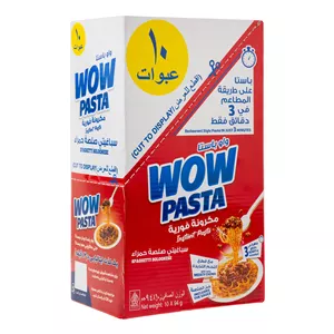 پاستا فوری 3 دقیقه ای با طعم بلونیز واو پاستا - 94 گرم بسته 10 عددی