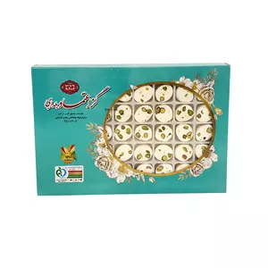 گز سکه ای 18 درصد پسته گز اعتماد بلداجی - 300 گرم