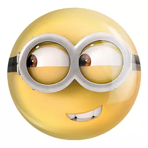 پیکسل خندالو طرح مینیون Minions کد 2451 مدل بزرگ