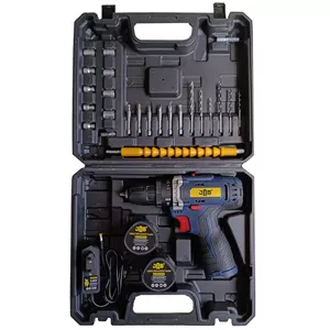 مجموعه 40 عددی دریل پیچ گوشتی شارژی 10 میلیمتری 148 ولت جاب مدل JB-148 Work Land