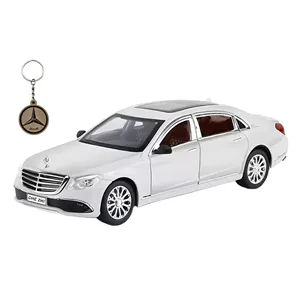 ماکت ماشین ناب سل مدل بنز فلزی سقف کهکشانی BENZ E300 به همراه جاسوییچی