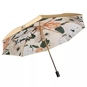 چتر 8 پره گلد ایر مدل نانو آبگریز طرح Spring قطر 100 سانتی‌متر