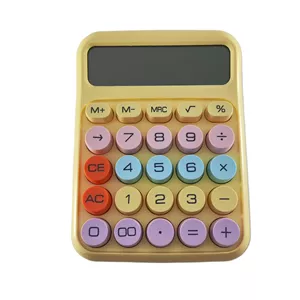 ماشین حساب طرح دکمه رنگی مدل 819