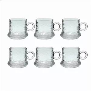 فنجان دلی سوگا مدل یخی و برفی کد A1 بسته 6 عددی