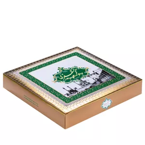 گز لقمه 40 درصد پسته گز مظفری -450 گرم