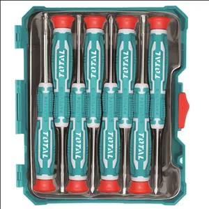 پیچ گوشتی ساعتی توتال مدل THT250826 مجموعه 8 عددی