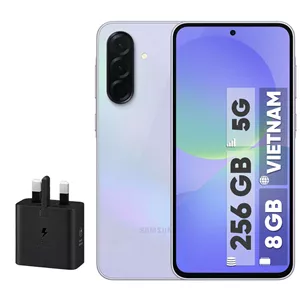 گوشی موبایل سامسونگ مدل Galaxy A36 دو سیم کارت ظرفیت 256 گیگابایت و رم 8 گیگابایت - ویتنام - به همراه شارژر 25 وات سامسونگ