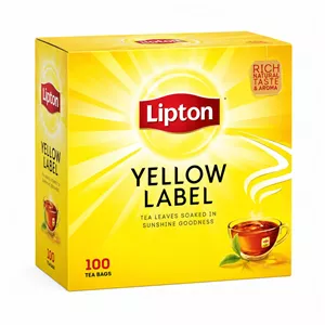 چای سیاه کیسه‌ای لیپتون - 200 گرم بسته 100 عددی