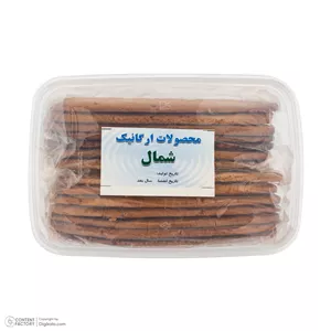 بیسکوییت جو سبوس دار ارگانیک شمال - 300 گرم