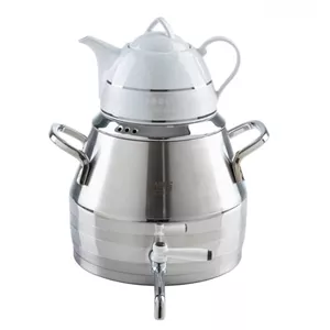 ست کتری و قوری راسل کد IR-103 S گنجایش کتری 5 لیتر گنجایش قوری 0.8 لیتر