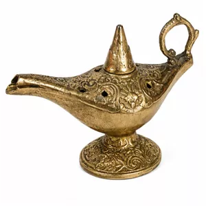دکوری برنجی مدل چراغ جادو