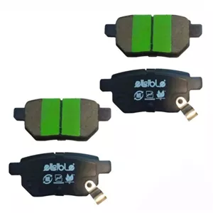 لنت ترمز دیسکی عقب خودرو الیجیبل مدل نائو‌سرامیک دو جفت مناسب برای سایپا آریو S300، سایپا آریو Z300