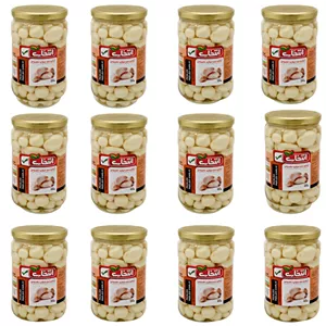 ترشی سیر مروارید انتخاب - 640 گرم بسته 12 عددی