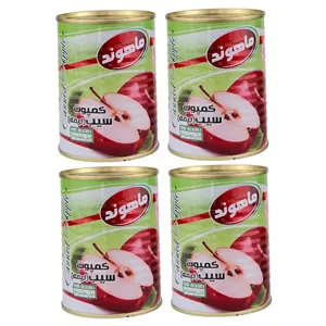 کمپوت سیب ماهوند - 350 گرم مجموعه چهار عددی