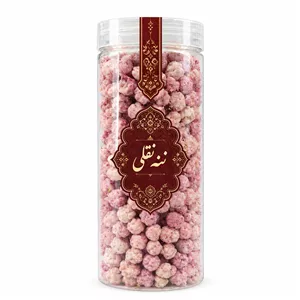 نقل گشنیزی با روکش گل محمدی ننه نقلی - 500 گرم