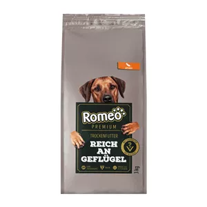 غذای خشک سگ رومئو مدل طعم مرغ وزن 3 کیلوگرم