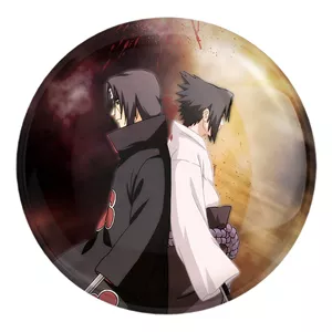 پیکسل خندالو طرح ساسکه و ایتاچی انیمه ناروتو Naruto کد 11248 مدل بزرگ