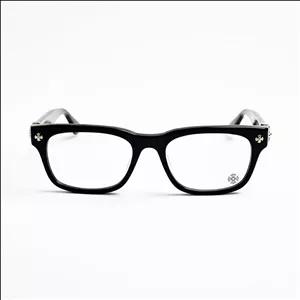 فریم عینک طبی مستطیلی مدل کروم هارتز 107 مناسب برای انواع فرم صورت