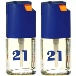 عطر جیبی مردانه بیک شماره 21 حجم 7.5 میلی لیتر مجموعه 2 عددی