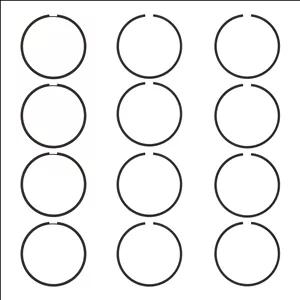 رینگ پیستون رینگ خودرو پارس مدل RKP-S81-0.50mm مناسب برای تیبا بسته 12 عددی